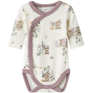 NAME IT Nbfwillu Wool Ls Body Pre, wit, 44