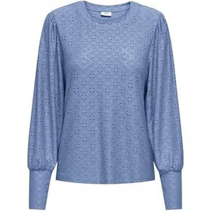 JDY - JDYCATHINKA - Blouseshirt - Lichtblauw - Lange Mouwen