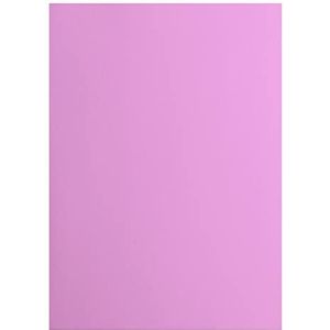 Vaessen Creative 2927-035 Florence Cardstock papier, roze, 216 gram/m², DIN A4, 10 stuks, glad, voor scrapbooking, kaarten maken, stansen en andere papierknutselwerken