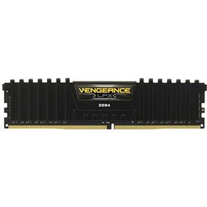 Corsair Vengeance DDR4 4000 MHz C19 XMP 2.0 High Performance Desktop werkgeheugen Kit 2933 MHz. 2 x 8 GB zwart