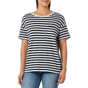 Marc O'Polo T-shirt voor dames, Donkerblauw_multi_01, M