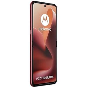 Motorola Razr 60 Ultra met Moto AI (16/512GB, 50+50MP, selfie 50MP, extern display 4.0"" binnen 7"" POLED 165Hz, Qualcomm Snapdragon 8 Elite, 4700mAh, 5G, Dual SIM, Android 15) PANTONE Rio Red