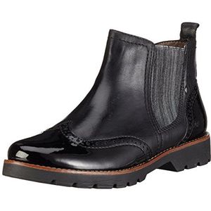 Jana Dames 25400 Chelsea boots, zwart 001, 36 EU Breed