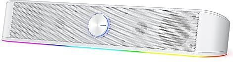 Redragon - GS560 RGB - Desktop Soundbar - Wit - 2.0 Kanaals - USB Voeding
