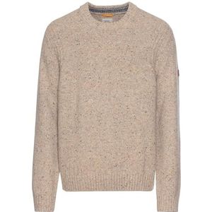 camel active - Gebreide Trui - Beige - Merinowol