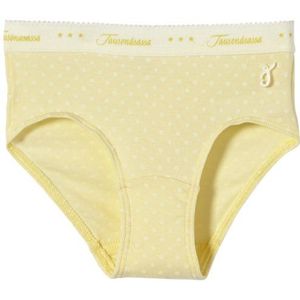 Schiesser Rio-slip onderbroek voor meisjes, geel (vanille 607), 104 cm