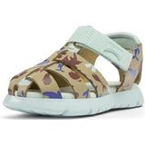Camper - Oruga - Sandalen - Groen - Leer/Textiel - Klittenbandsluiting