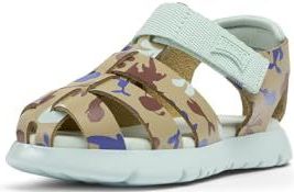 Camper - Oruga - Sandalen - Groen - Leer/Textiel - Klittenbandsluiting