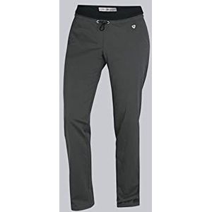 BP 1736-334-0056 comfortabele broek voor dames, slanke pasvorm, 40% katoen, 35% polyester, 25% elastomultiester, antraciet, maat 50