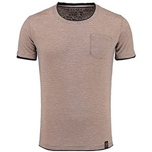KEY LARGO Karl-Heinz T-shirt voor heren, rond, zand (1005), 3XL
