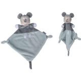 Disney - Mickey Doudou pluche deken, 30 cm, van 100% gerecyclede materialen, officieel Disneygelicentieerd product, geschikt voor alle leeftijden, 6315870330