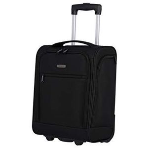 Travelite Cabin 2 W boordtrolley Underseat bagage, 43 cm, zwart (zwart), 43 cm, bagage