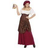 Womens dames Tavern Wench Fancy jurk kostuum Outfit M