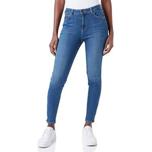 LeedamesSkinny jeansScarlett High Zip,Bleu (Mid Candy On),27W / 33L