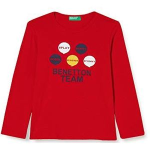 United Colors of Benetton T-shirt voor kinderen. - rood - 82