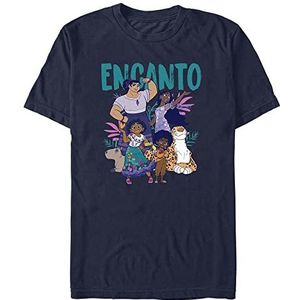 Disney Encanto - Encanto Together Unisex Crew neck T-Shirt Navy blue XL
