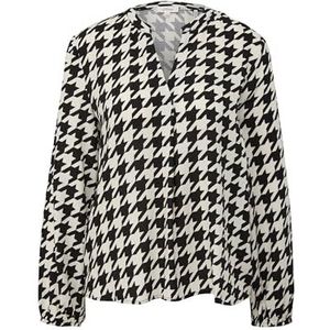 s.Oliver Damesblouse met lange mouwen en allover print, 99r3, 36