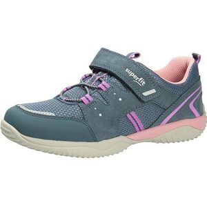 Superfit Storm Sneakers voor meisjes, Blauw Paars 8020, 34 EU