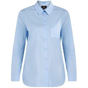 baradello Dames hemdblouse 31224788-BA01, lichtblauw, M, lichtblauw, M