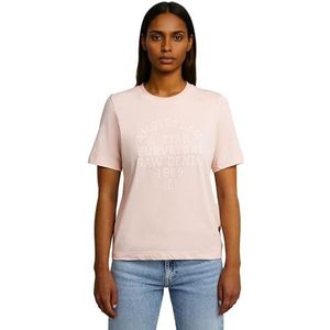 G-STAR Tekst groen t wmn, roze (Silver Peony D27104-336-h390), S