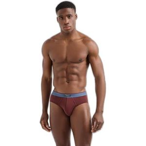 Emporio Armani Logo Label voor heren, verpakking van 2 stuks, Blauw, XXL