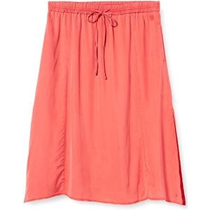 Tommy Hilfiger Dames Tencel GMD Midi Pull On Rok, Crystal Coral, 46