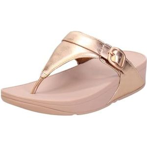 FitFlop Lulu Adjustable Toe Post - Leather ROZE