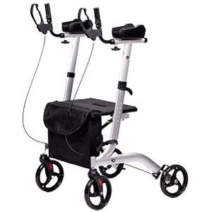 Antar AT51113 S aluminium artritis rollator zilver