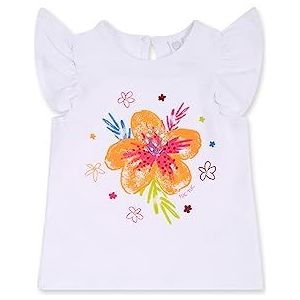 Tuc Tuc Wit T-shirt voor meisjes, Eco-Safari, Wit, 8 Jaren