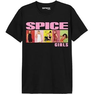 SPICE GRILS T-shirt voor heren, zwart., XXL