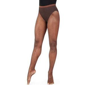 Capezio Professionele visnet-panty's voor dames, naadloze panty voor dans en optredens, premium danspanty's die vrouwen kunnen dragen voor ballet, burlesque en meer