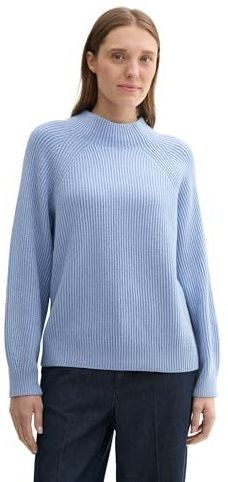 Trui - Knitwear - Effen - Opstaande Kraag - Lange Mouw