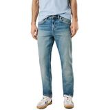 Jeans - Grijs - Katoen/Elastaan - Rechte Pijpen