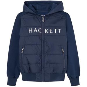 Hackett London Hackett Bomber babyjas voor jongens, Blauw (Navy), 15 jaar