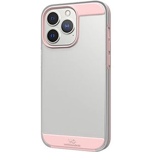 White Diamonds - Telefoonhoes Innocence Case Clear Geschikt voor Apple iPhone 13 Pro I Doorzichtig, Transparant, Hoes met accenten (Rose Gold)
