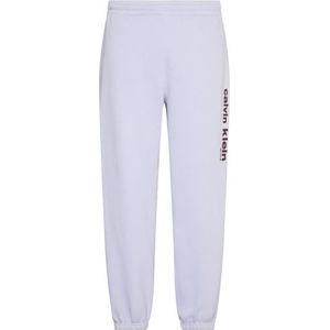 Calvin Klein Heren Retro Graphic Jogger LV14LE252G, Paars, XS, Paars (Casual Blauw), XS