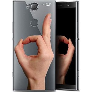 Caseink Hoes voor Sony Xperia XA2 Plus (6) Beschermhoes Case Gel HD Flexibel - Anti-Schock - Gedrukt in Frankrijk Le Jeu du Rond