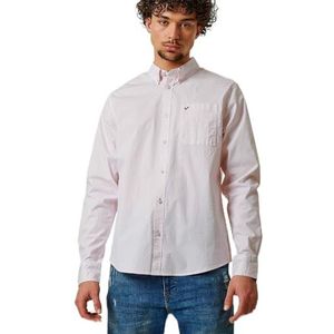 Kaporal, Overhemd, Regis-model, heren, wit, 2XL; slim fit, lange mouwen, hemdkraag, Wit, XXL