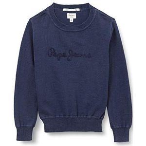 Pepe Jeans Hal, trui voor kinderen en jongeren, blauw (Thames 583), 4 Jaar