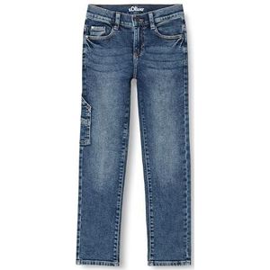 s.Oliver Jongens Jeans Pete, Regular Fit, blauw, 140 cm