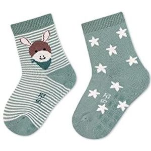 Sterntaler Unisex kinderen GOTS ABS sokken DP Emmi sokken, groen, normaal, groen