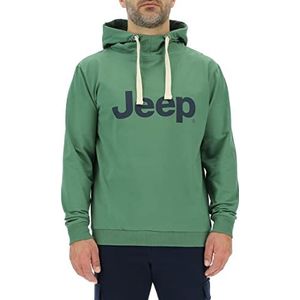 Jeep J23s capuchontrui met grote opdruk voor heren