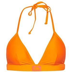 Superdry Swimwear Code MTN Triangle Bikini Top Sunblast Orange 40 Dames