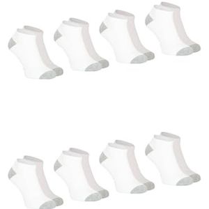 Athena Ecopack Sport, 8 paar sokken, herensokken, wit/wit/wit, 39-42 EU