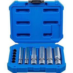 BGS - Dopsleutelset - Chroom-vanadium Staal - Verchroomd - 6,3 mm en 10 mm