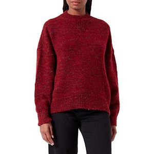 BOSS Dames Gebreide Sweater, Helder Rood, M
