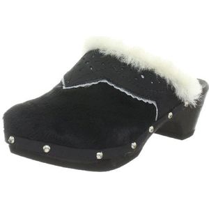 Woody MANU 6526/44 dames lage schoenen, Zwart Crazy Horse Nero, 40 EU