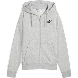 PUMA - ESS No. 1 - Sweatvest - Lichtgrijs - Met Capuchon