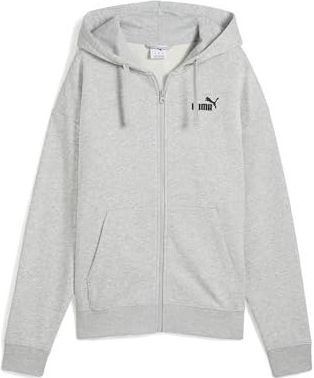 PUMA - ESS No. 1 - Sweatvest - Lichtgrijs - Met Capuchon