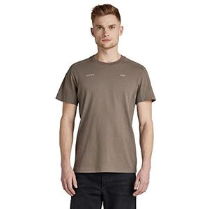 G-STAR RAW Heren Moto r T T-Shirt, Bruin (Turf C336-273), M